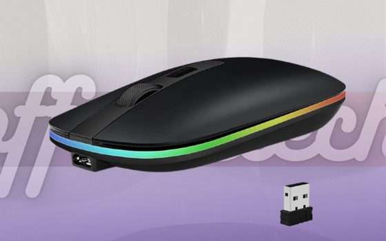 Mouse wireless BOMBA: è anche ricaricabile e costa 11€