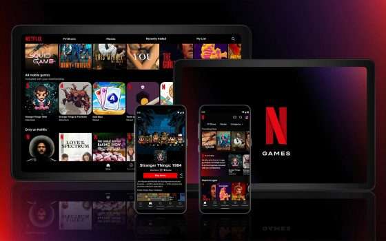 Disponibili i giochi di Netflix, download gratis