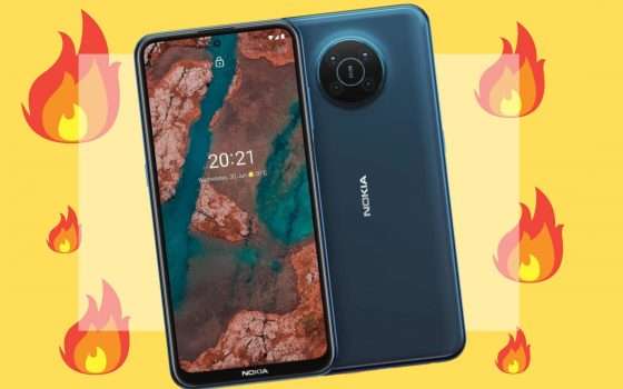 Nokia X20: una bestia di smartphone con 100€ di sconto