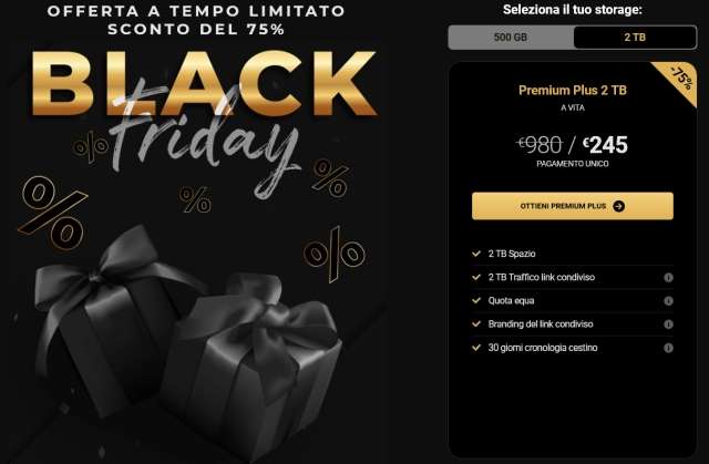 pCloud 2 TB Black Friday