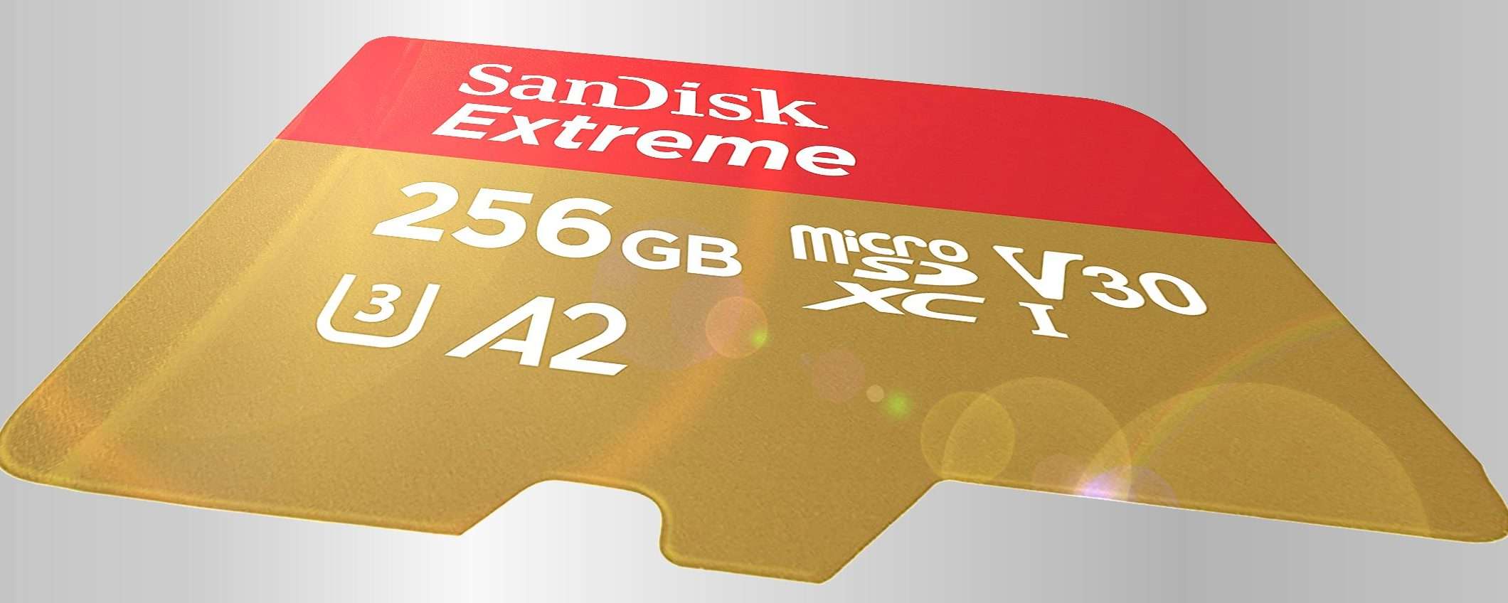 MicroSD SanDisk, sconti EXTREME per il Prime Day