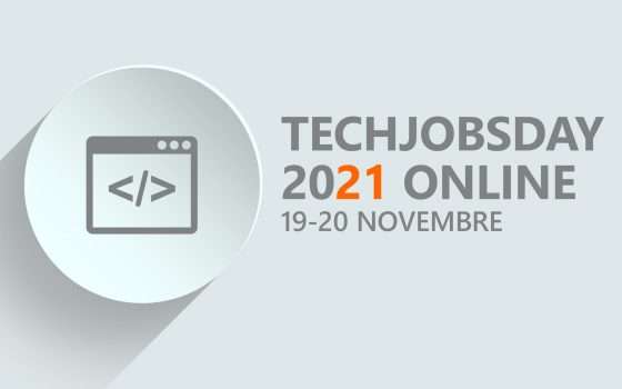 TechJobsDay 2021: il tuo futuro lavoro dal 19-20 novembre