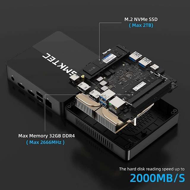 Mini PC GMK Nuc Box 2 - 1