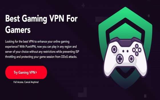 PureVPN è una VPN perfetta anche per il gaming: ecco perché