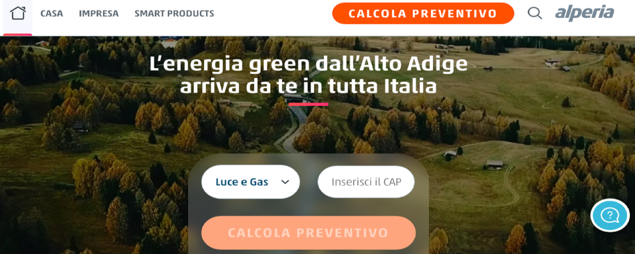 Alperia: blocca il prezzo e ottieni BONUS di 20 € e 2% di sconto