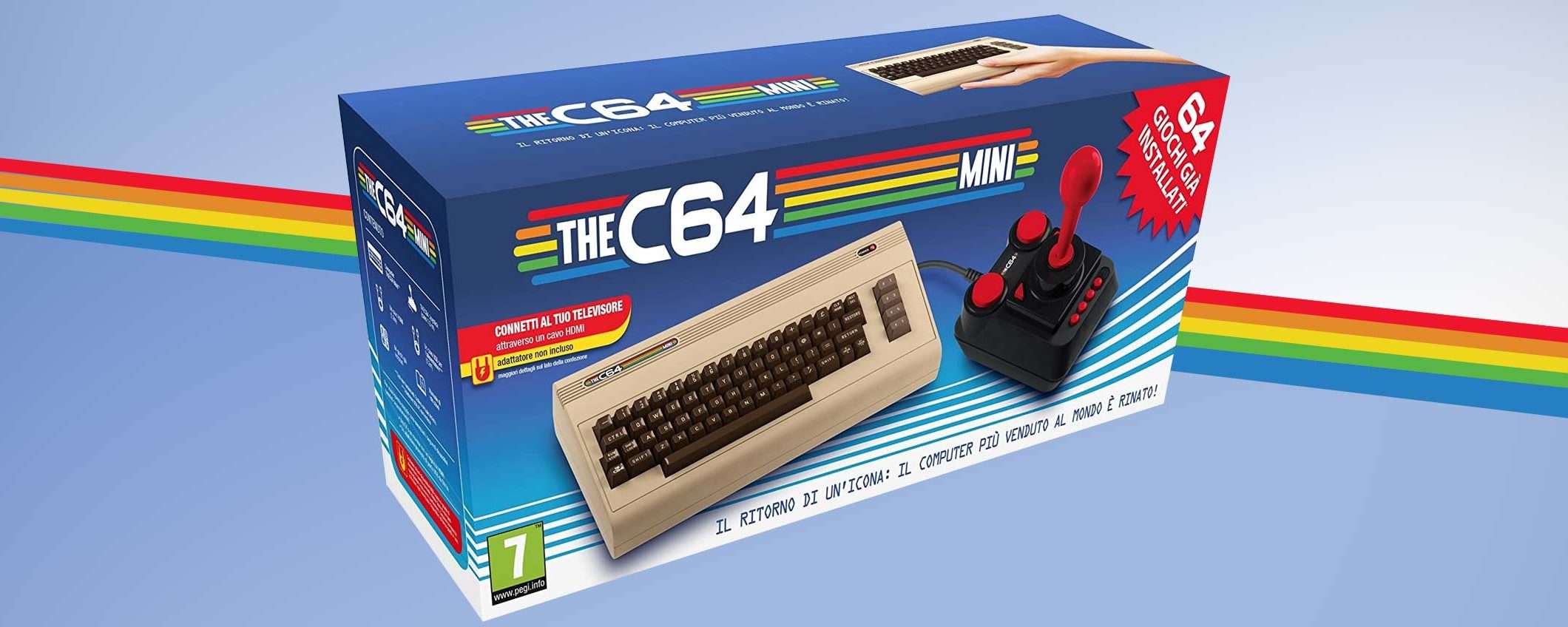 Commodore 64 Mini con 64 giochi: sconto di Natale