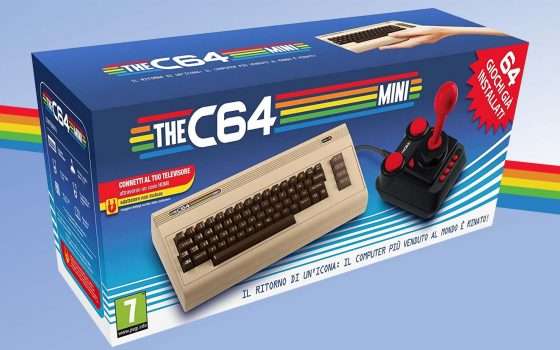 Commodore 64 Mini con 64 giochi: sconto di Natale