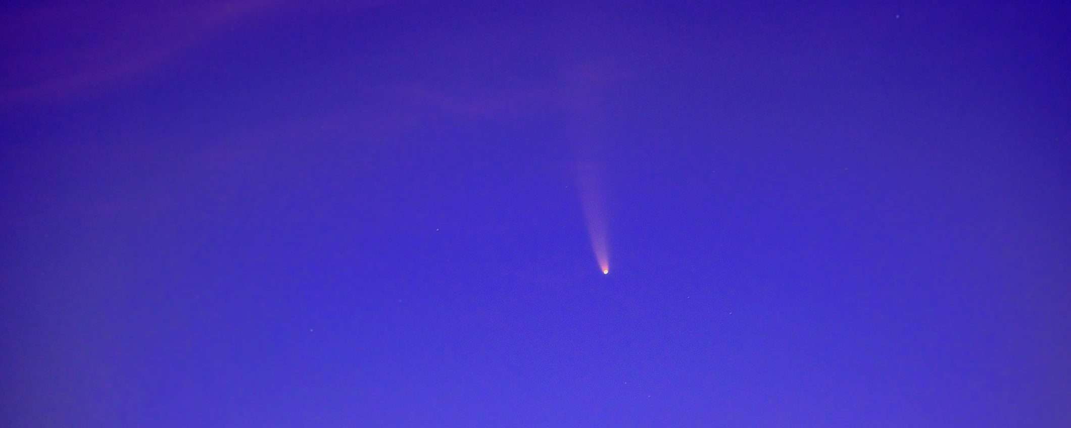 La cometa di Natale sta passando su di noi