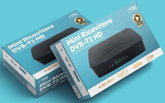 Mini decoder DVB-T2 in offerta lampo: soli 20 €