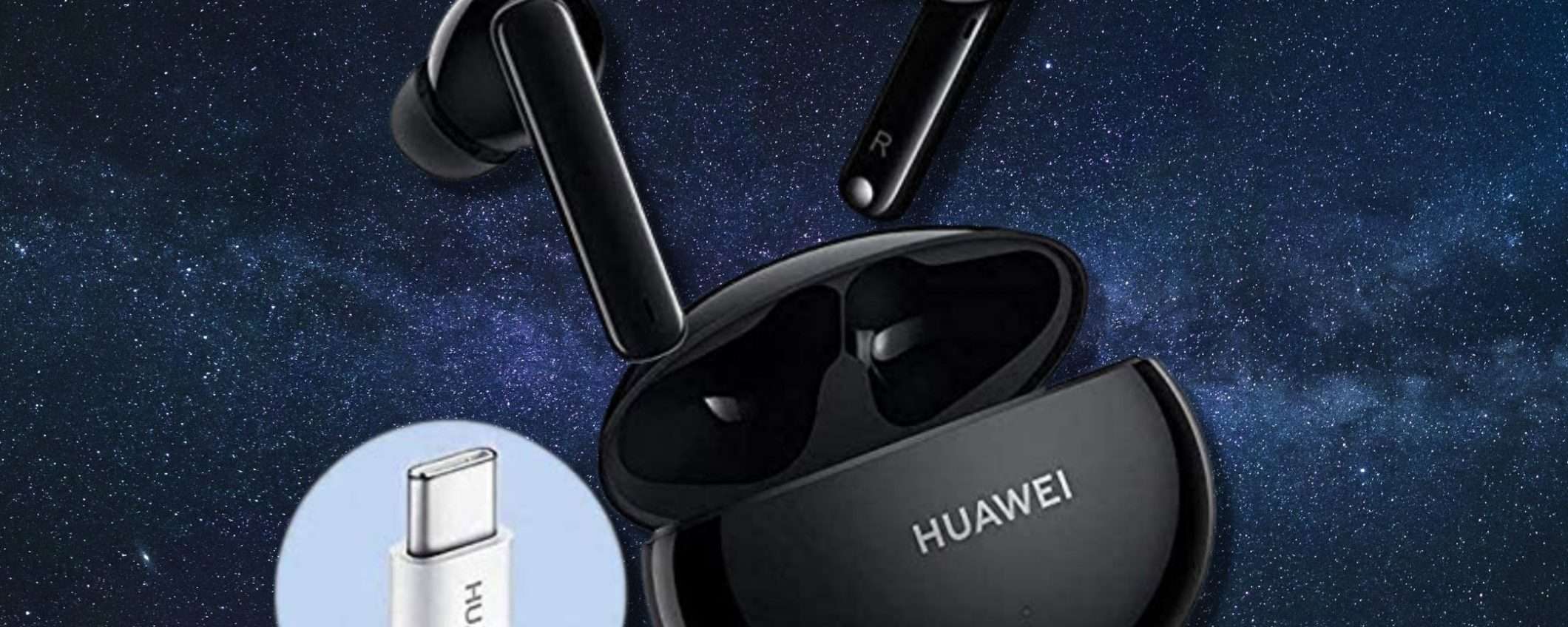 Musica al TOP della qualità con le Huawei FreeBuds 4i