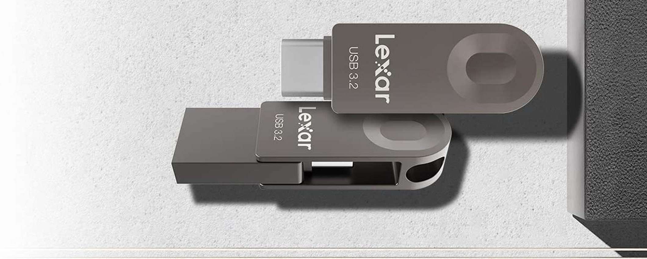 128 GB a tutta velocità con questa pendrive USB 3.2