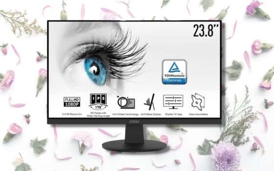 Monitor BOMBA in offerta: con questo MSI passano i dubbi