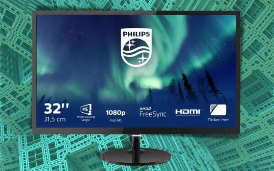 Monitor Philips: 32 pollici di pura felicità (-50€)