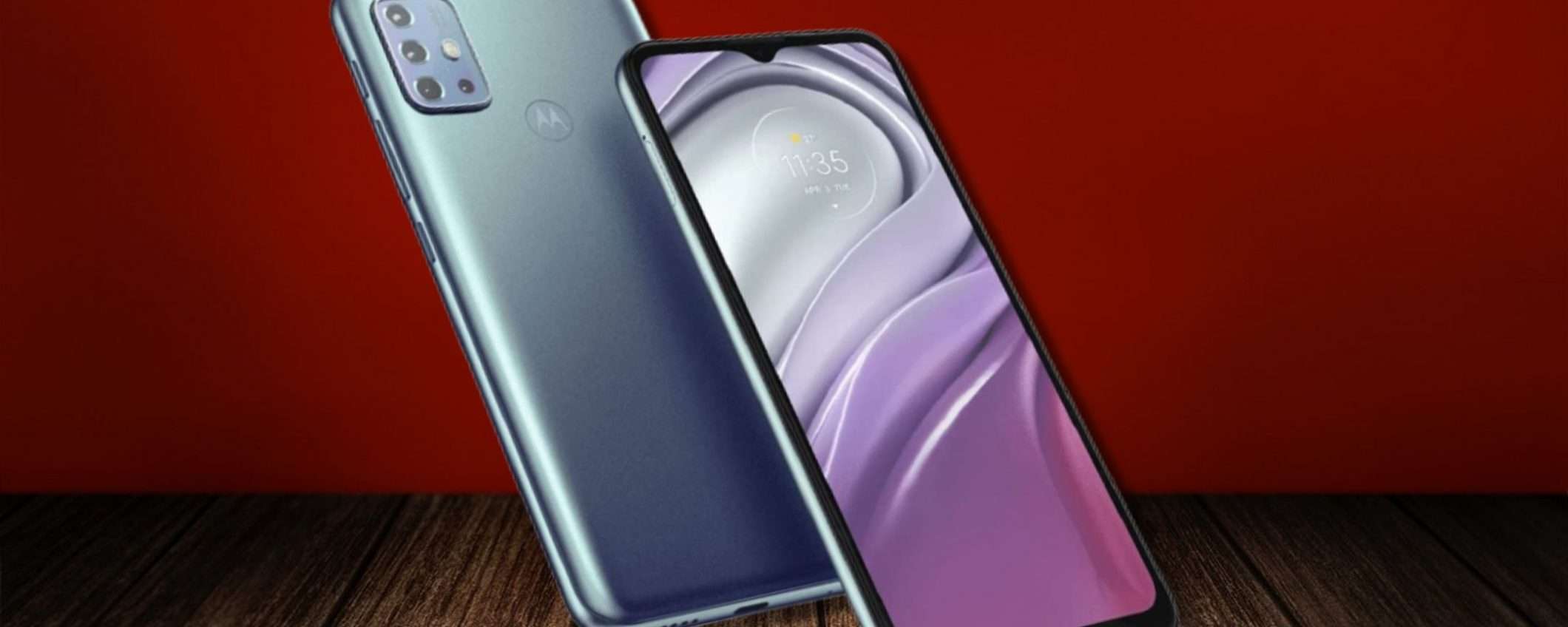 Smartphone economico alla mano: Motorola Moto G20