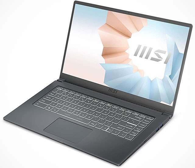 Il laptop MSI Modern 15