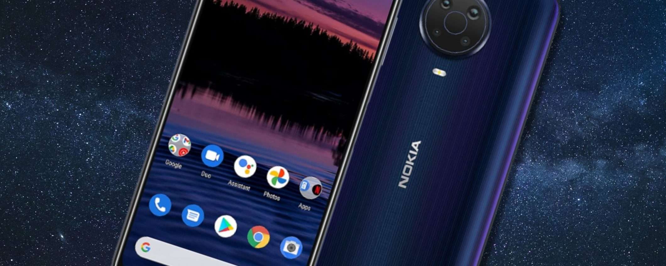 Nokia G20: uno smartphone economico con il BOTTO