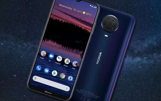 Nokia G20: uno smartphone economico con il BOTTO