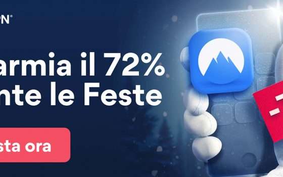 NordVPN: MAXI SCONTO di Natale, due anni a -72%