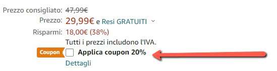 Coupon per la bilancia Renpho