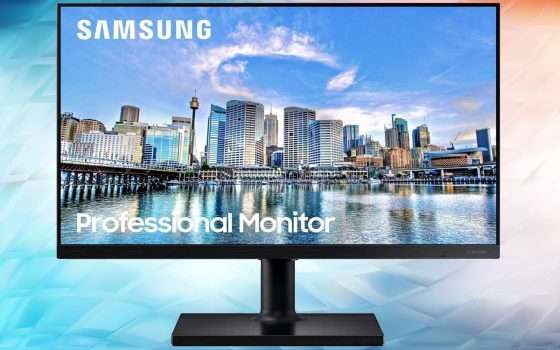 Samsung Business Monitor T45F: massima connettività per i professionisti