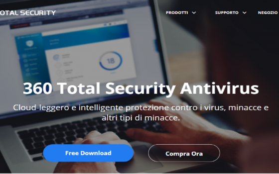 360 Total Security Antivirus: sconto 33% per 3 anni