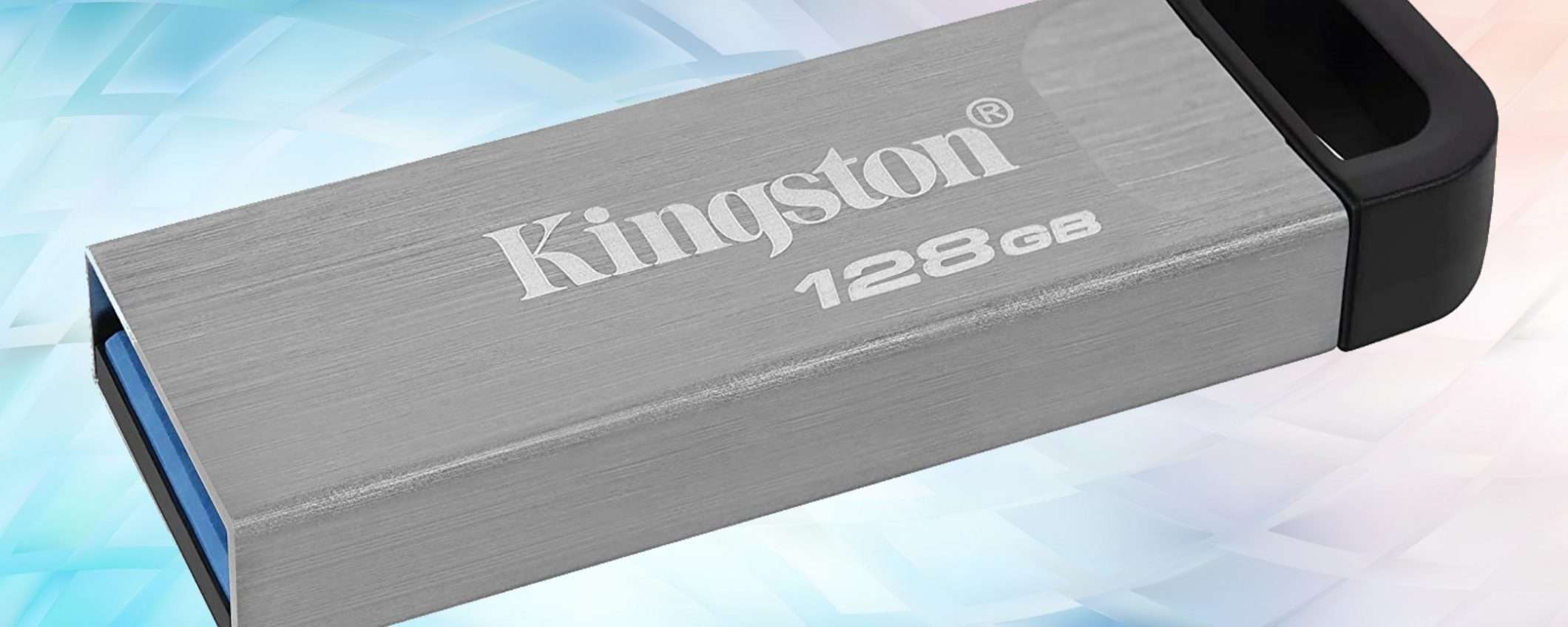 Kingston DataTraveler 128GB: velocità e robustezza a meno di 20 euro