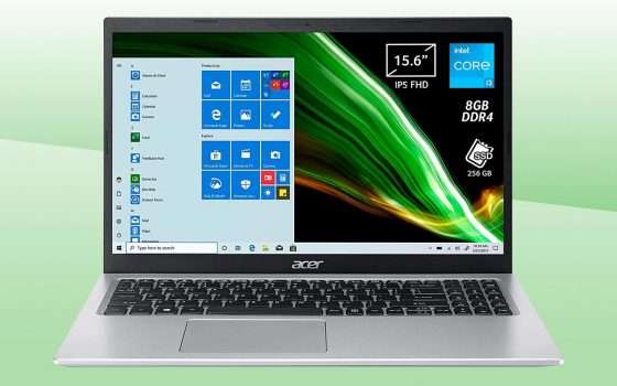 Occasione laptop: Acer Aspire 5 al minimo storico