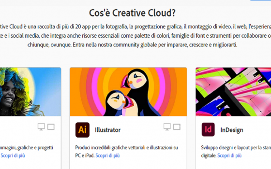 Adobe: accedi a più di 20 app con sconto del 40%!