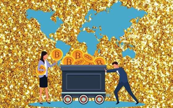 Bitcoin a differenza dell'oro non ha deluso i suoi investitori