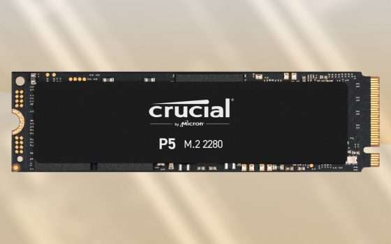 SSD 2 TB (Crucial P5) a PREZZO STRACCIATO: l'affare