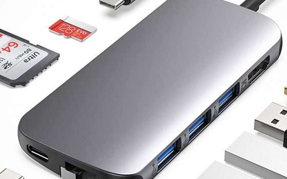 Hub USB 8-in-1 definitivo: OFFERTA LAMPO e COUPON