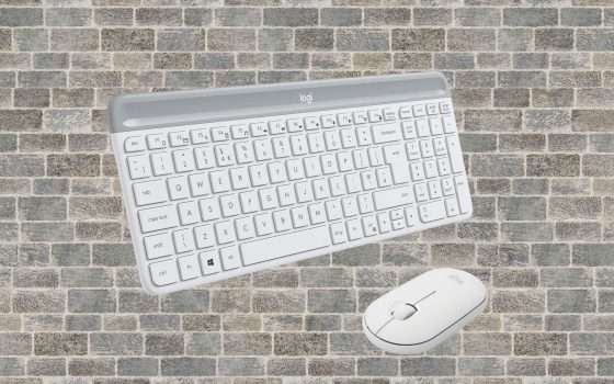 Con questo kit Logitech hai tastiera e mouse wireless