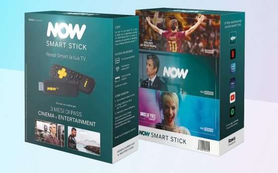 NOW Smart Stick+abbonamento: fino ad aprile sei a posto