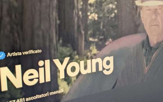 Neill Young via da Spotify per colpa dei No Vax?