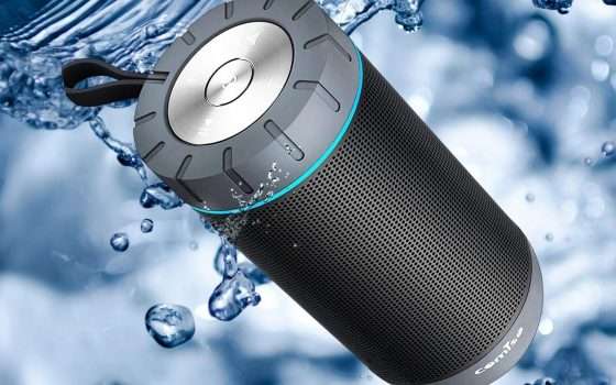 Speaker Bluetooth che suona a BOMBA anche waterproof (18€)