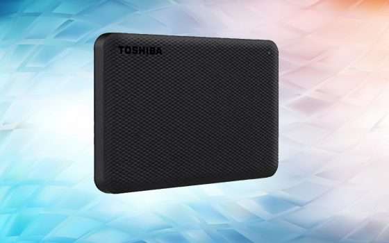 Toshiba Canvio Advance 1TB: l'hard disk professionale a 50 euro