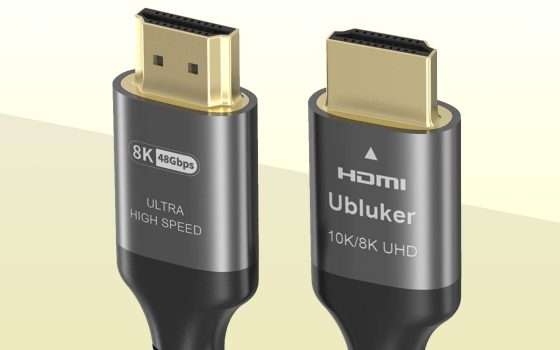 Cavo HDMI 10K/8K in sconto (-20%): DEFINITIVO