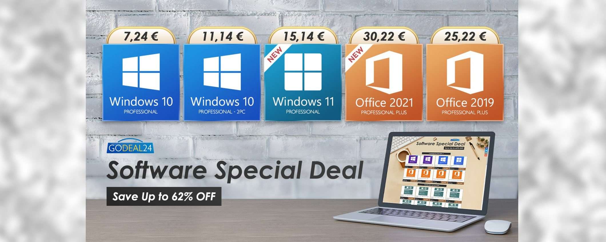 Godeal24: Office 2021 e Windows 11, prezzo speciale per tempo limitato