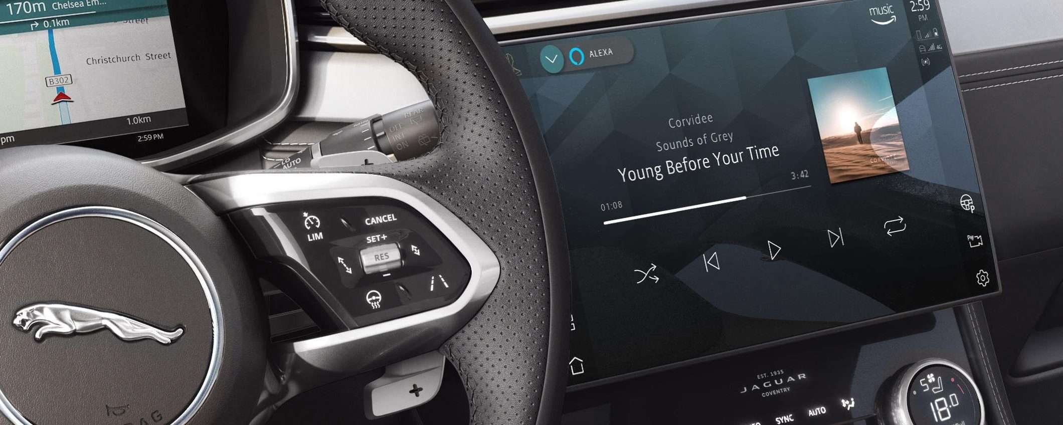 Alexa sulle automobili Jaguar e Land Rover