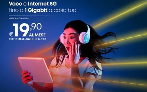 Linkem 5G: Voce e Internet a 19,90€ per 12 Mesi