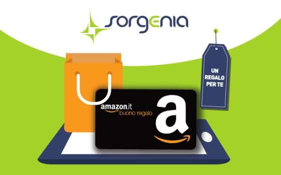 Sorgenia: Buono Amazon da 100€ solo per POCHE ORE