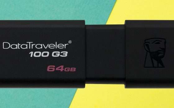 Chiavetta USB in offertona dell'ultimo minuto: 7€ per 64GB