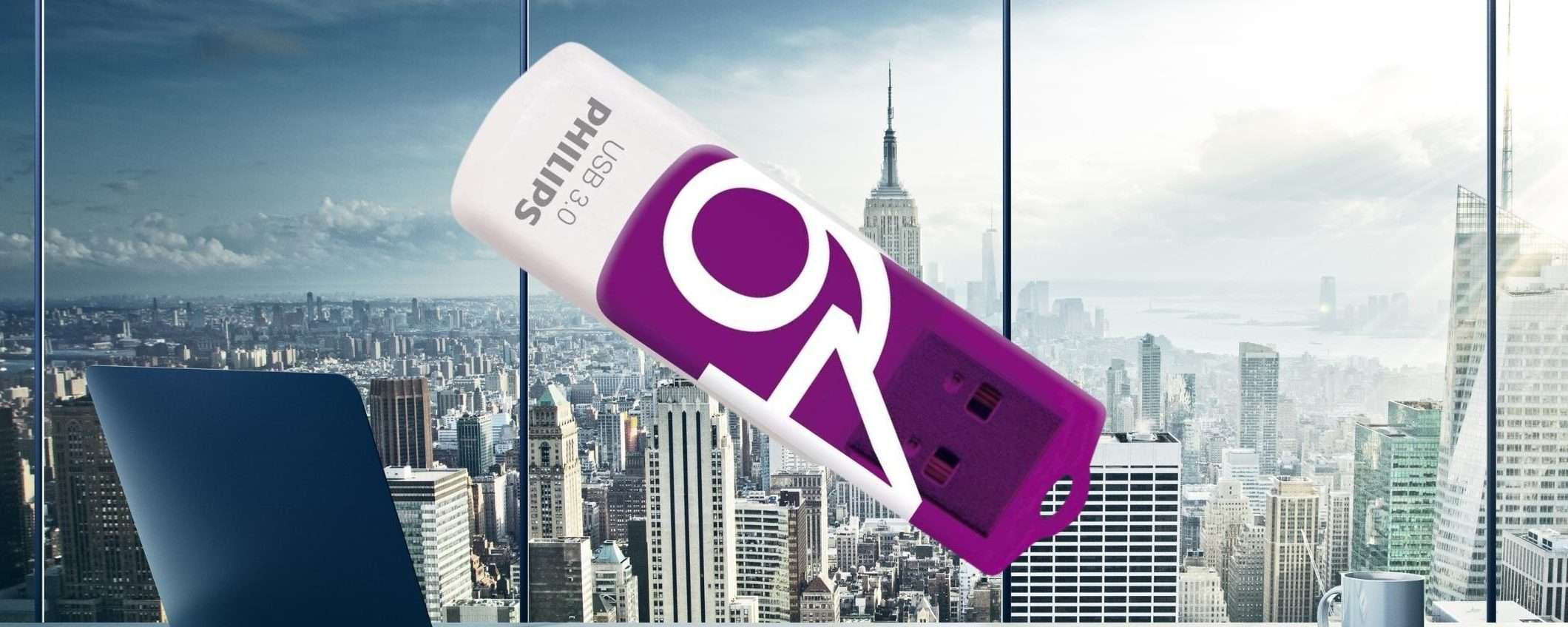 Chiavetta USB da 64 GB: con Philips non scherzi anche perché costa 9€