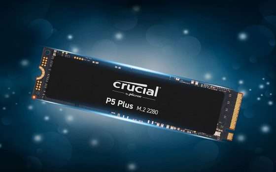 Crucial P5 Plus da 500GB: SSD con PCIe 4.0 e velocità estreme a soli 46€