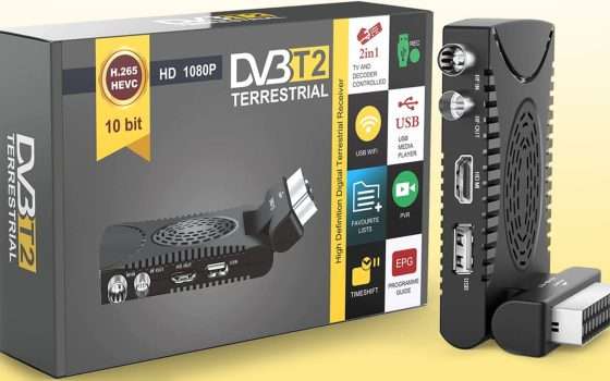 Digitale TV (DVB-T2) questo multifunzione è in sconto