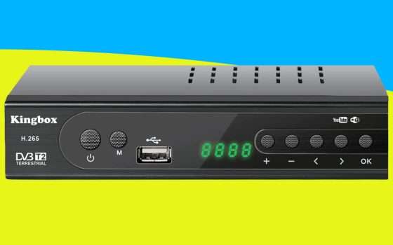 Decoder, player, PVR e WiFi: all-in-one in sconto