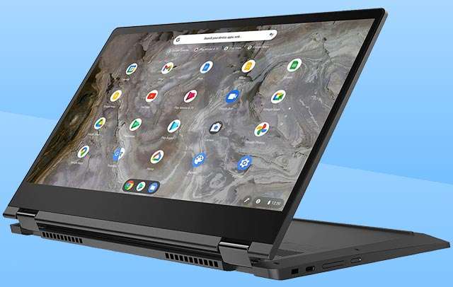 Lenovo IdeaPad Flex 5 è un Chromebook con design convertibile e display touchscreen