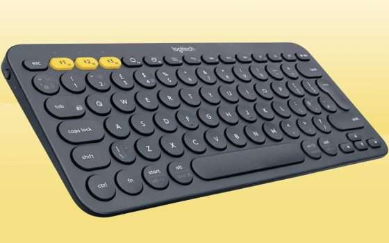 Logitech K380: la tastiera Bluetooth a -36%