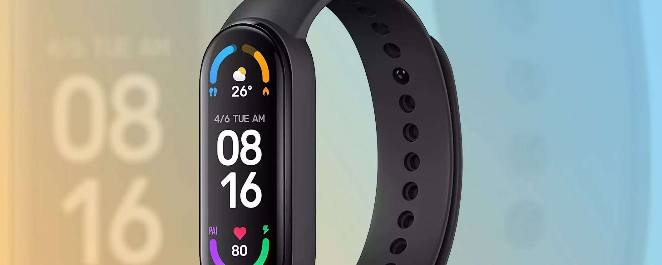 Xiaomi Mi Smart Band 6: offerta da mettere al polso