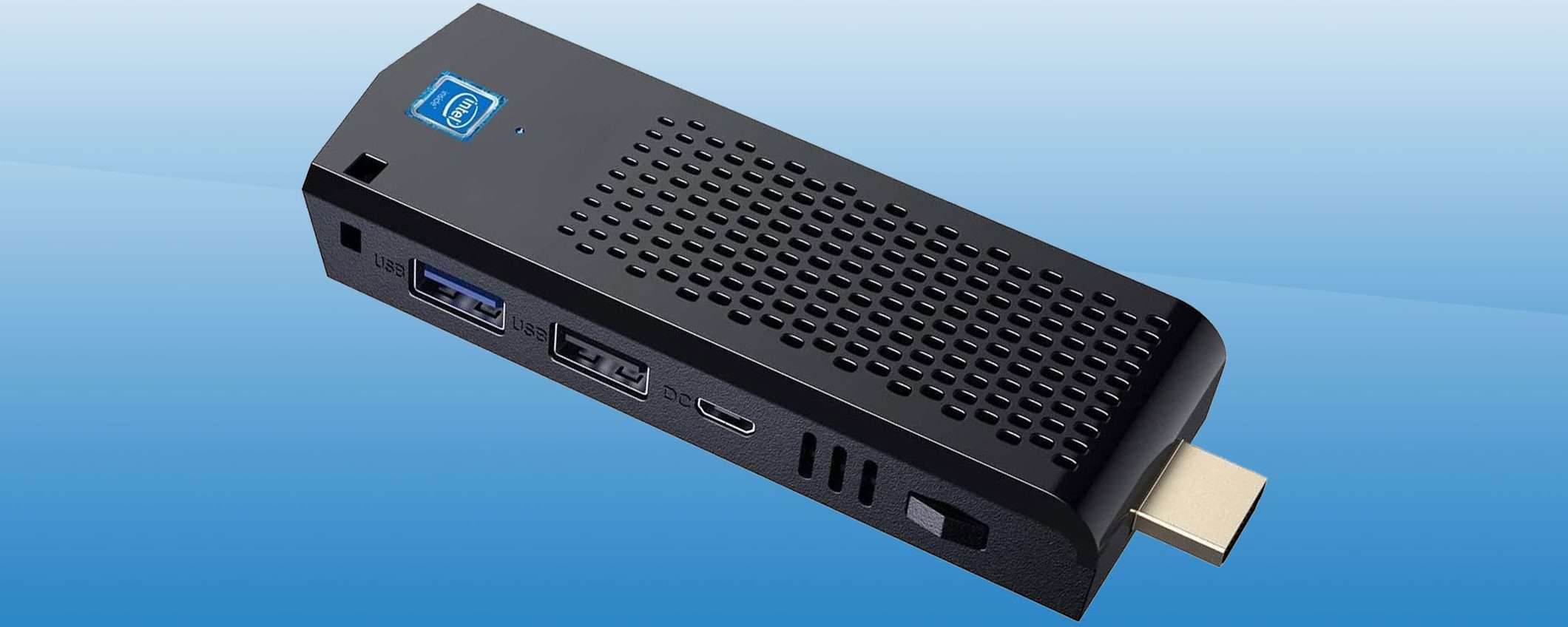 Mini PC Stick in doppio sconto: PREZZACCIO Amazon